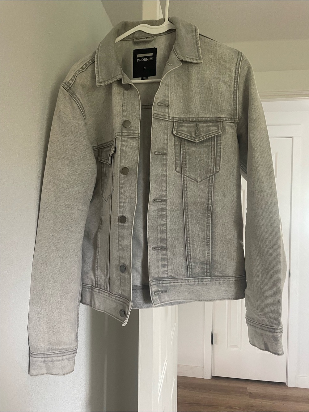 Dr. Denim Light Gray Denim Jacket